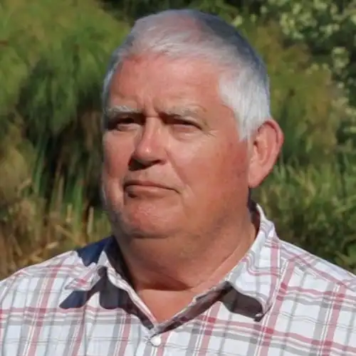 Tow and Fert owner Rex Harris on his Macadamia Orchard